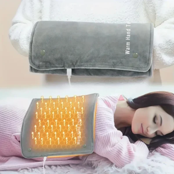 New Graphene Quick Heating Warming Pad with Adjustable Temperature and Timing USB Power Supply Office and Home Warming Handbags - Image 3