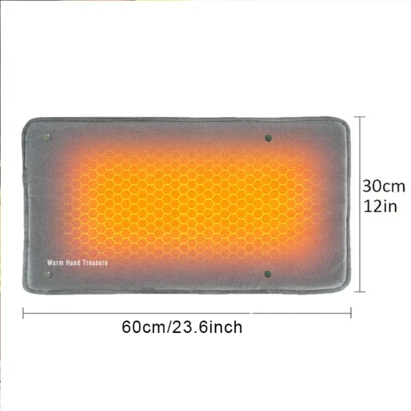 New Graphene Quick Heating Warming Pad with Adjustable Temperature and Timing USB Power Supply Office and Home Warming Handbags - Image 6
