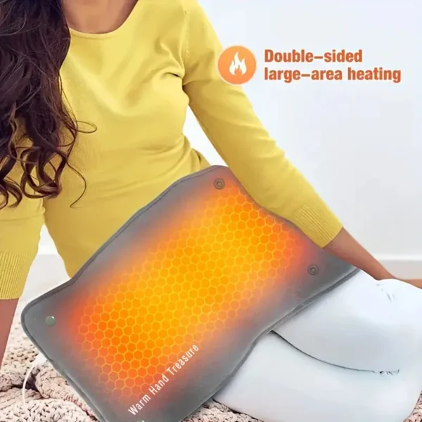 New Graphene Quick Heating Warming Pad with Adjustable Temperature and Timing USB Power Supply Office and Home Warming Handbags - Image 8